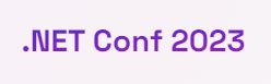 .NET Conf 2023 Logo